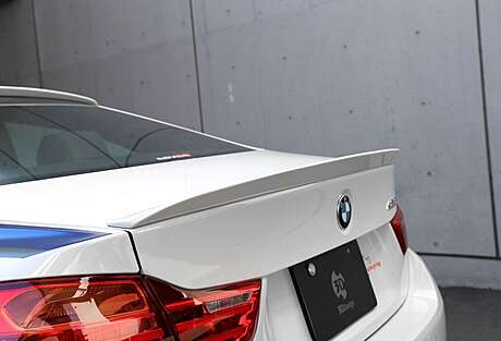 Trunk lid spoiler 3D Design for BMW 4-series (F32) (original, Japan)