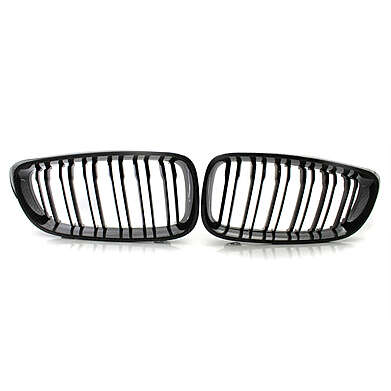 Front Bumper Central Grill Carbon Look M Performance BMW 3 Series GT F34 2014-2017 