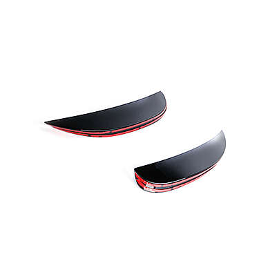 Front Bumper Side Trims Glossy Black Mercedes-Benz W206 2021-2023