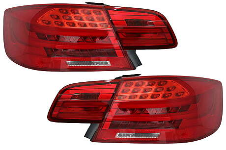 LED Taillights suitable for BMW 3 Series E92 Coupe Pre LCI (2006-2010) Red Clear