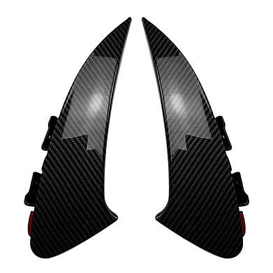 Inserts in the side air intakes of the Carbon Look rear bumper for Mercedes CLA Class W118 2019-2023 (AMG package)