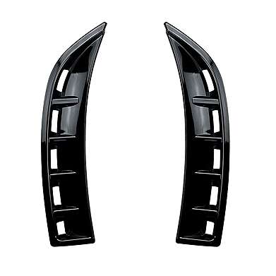 Inserts in the side air intakes of the front bumper Glossy Black for Mercedes CLA Class W118 2019-2023 (AMG package)