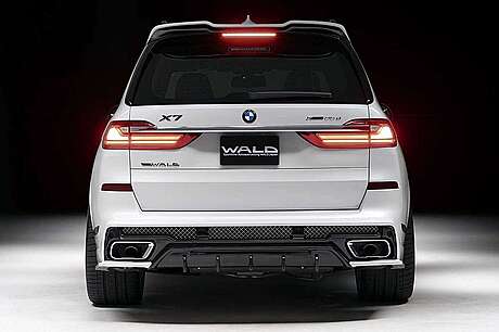 Rear bumper pad with brake light WALD for BMW X7 (G07) (original, Japan)
