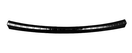 Rear Bumper Protective Cover, Black Steel, with Logo Mitsubishi Eclipse Cross 2018-2023