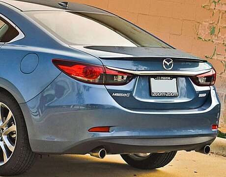 Paintable trunk lid spoiler for Mazda 6 2013-2021