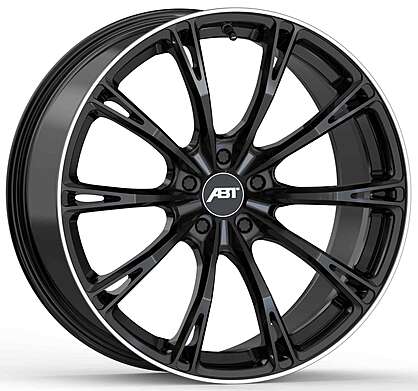 Wheel set ABT GR Glossy Black R20 for VW T6 Multivan 2015-2022 (original, Germany)