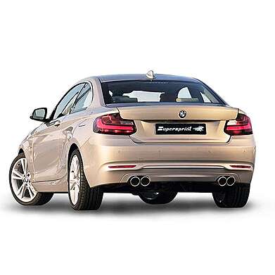 Exhaust System Superspint BMW F22 220i 2.0T (N20 engine - 184 Hp) 2014 -> 2016