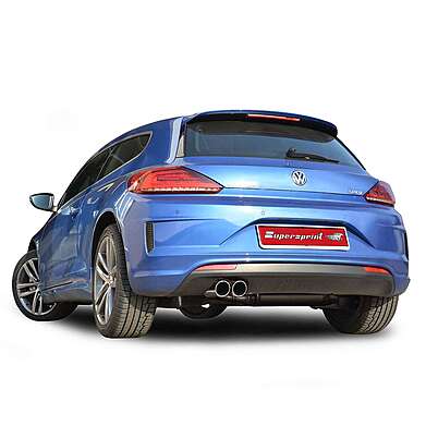 Exhaust System Superspint VW SCIROCCO 2.0 TSI (180 Hp - 220 Hp) 2015-2017