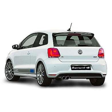Exhaust System Superspint VW POLO R WRC 2.0 TSI (220 Hp) 2013 ->