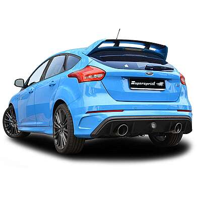 Exhaust System Supersprint FORD FOCUS RS 2.3i Turbo 4x4 (350 Hp) 2015 -> 2018 (with valve)
