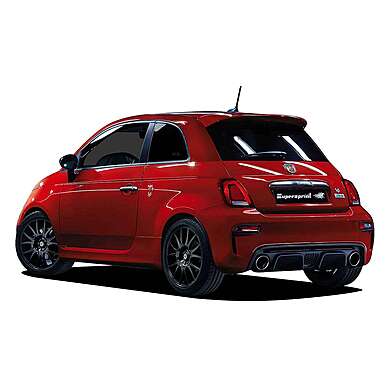 Exhaust System Supersprint 595 ABARTH 1.4T "Pista" Coupè / Cabrio (160 Hp) 2016 ->