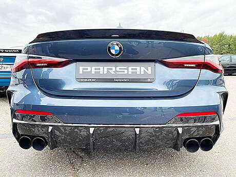 Rear Bumper Diffuser BMW G22 M-Sport Forged Carbon