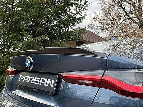 Carbon Fiber Trunk Spoiler Parsan BMW G22