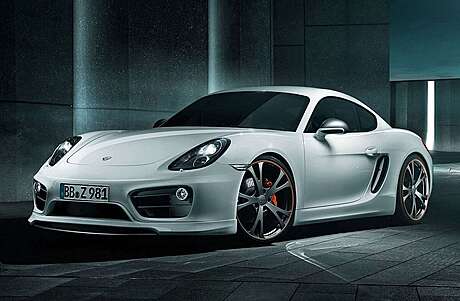 Front bumper insert TechArt 081.100.141.009-T for Porsche Cayman