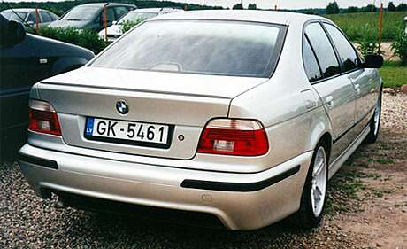 Trunk boot spoiler for BMW 5 E39 M5 1995-2004