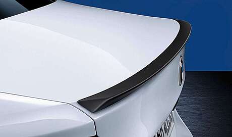 Trunk lid spoiler (carbon) M Performance 51192414144-MP for BMW G30 G31 (original, Germany)