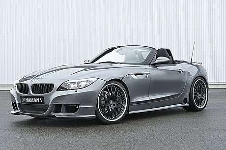 Inserts in standard front bumper (with LED-optics) Hamann for BMW Z4 (E89) (original, Germany)