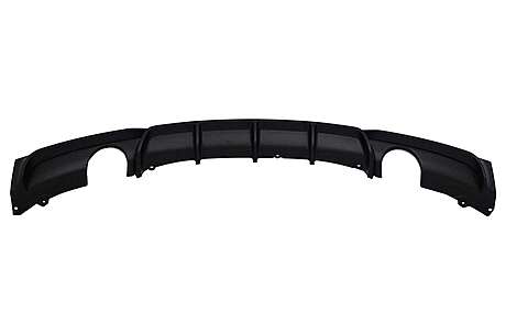 Rear Bumper Spoiler Valance Diffuser Double Outlet Single Exhaust suitable for BMW 3 Series F30 F31 (2011-2019) M Design