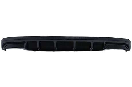 Rear Bumper Valance Air Diffuser suitable for Skoda Octavia III 5E Sedan Wagon (2013-2019) Piano Black