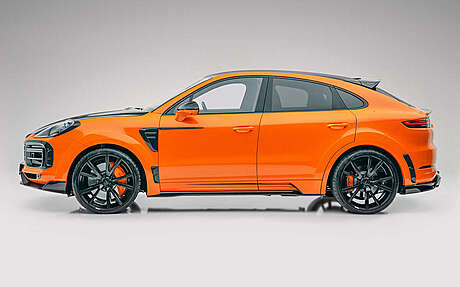 Covers Front Wings & Doors (Carbon) Mansory PCN 522 721 Porsche Cayenne E3 (Original, Germany)