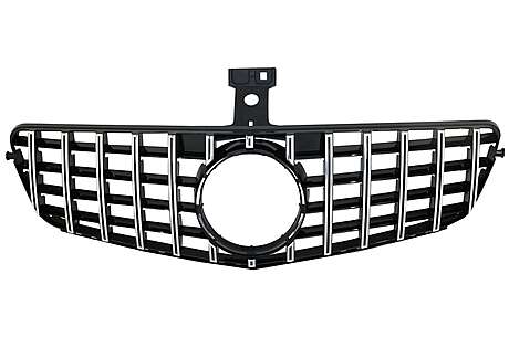 Front Grille suitable for Mercedes C-Class W204 S204 Limousine Station Wagon (2007-2014) GT-R Panamericana Design