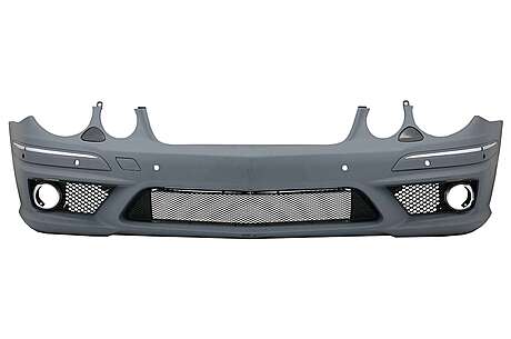 Front Bumper suitable for Mercedes E-Class W211 Facelift (2006-2009) without Fog Lights