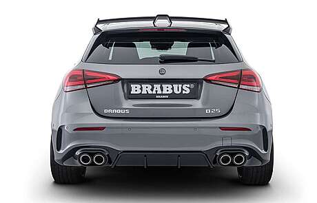 Silencer (with sound level adjustment) Brabus 177-670-25-B for Mercedes A W177 (original, Germany)