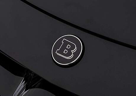 Hood emblem Brabus 218-000-20-B for Mercedes A W177 (original, Germany)