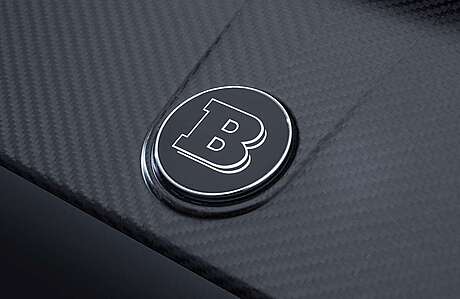 Emblem on the trunk lid Brabus 2176-00-21-B for Mercedes A W177 (original, Germany)