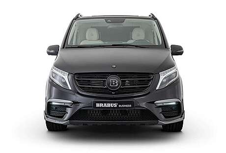 Front bumper pads Brabus 447-220-00-B for Mercedes V-class W447 restyling with AMG package (original, Germany)
