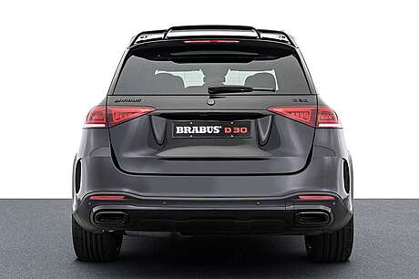 Rear bumper pads (carbon) Brabus 167-467-99-B for Mercedes GLE W167 (original, Germany)