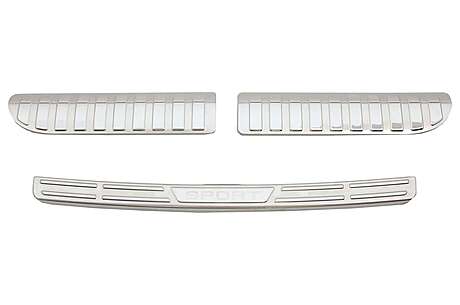 Rear Bumper Protector Sill Plate Foot Plate Aluminum Cover suitable for Range ROVER Sport L494 (L494) (2014-up)