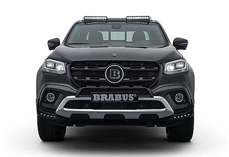 Front bumper pads with LED-optics Brabus 470-210-00-B for Mercedes X X470 (original, Germany)