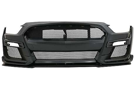 Front Bumper suitable for Ford Mustang Mk6 VI Sixth Generation (2015-2017) GT500 Design