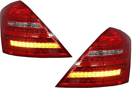 LED Taillights suitable for Mercedes W221 S-Class (2005-2012) Facelift Design