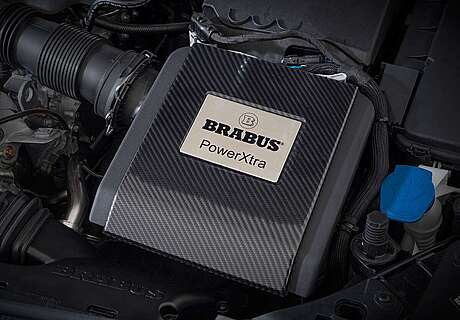 Power increase unit (chip tuning) PowerXtra D3 for GLC220d (from 170 to 205 hp) Brabus 253-730-00-B for Mercedes-Benz GLC Coupe C253 (original, Germany)