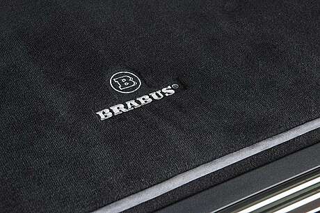 Trunk mat (velor) Brabus 253-872-00N-B for Mercedes-Benz GLC Coupe C253 (original, Germany)