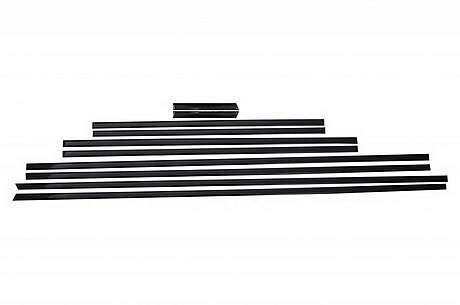 Add On Door Moldings Strips suitable for Mercedes G-Class W463 (1989-2017) Black