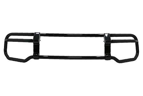 BullBar Guard suitable for Mercedes G-Class Facelift W463 W464 G63 2018-2022 Stainless Steel Piano Black