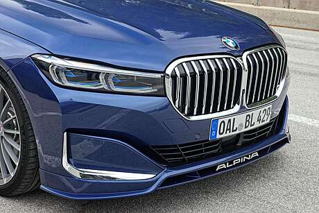 Front bumper spoiler Alpina 4110229 for BMW 7er G11 G12 restyling 2019-2023 (original, Germany)
