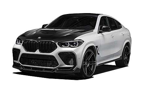 Front Grill Renegade Design BMW X6M F96 2020-2023