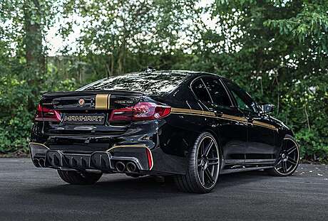 Rear bumper diffuser (carbon) Manhart MH2F9011200 BMW M5 F90 (original, Germany)