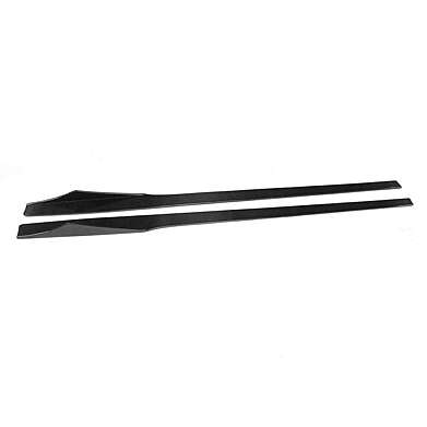 Carbon Side Skirts Extension Lip Spoiler For BMW 2 Series F87 M2 M2C Coupe 2016-2019