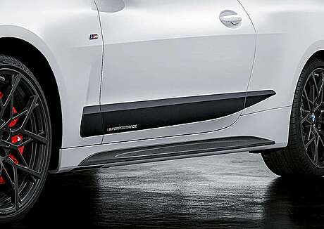 Door sills (carbon) M Performance 51192473036-MP BMW G22 4er (original, Germany)